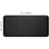 Genérico Tapete Antifatiga Ergonómico, Negro, Gel Suave, 106 x 50