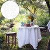 WELANE Clear Tablecloth Clips, 16 PCS Plastic Table Cover Clips