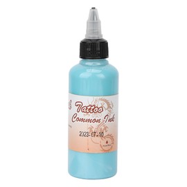 Body Paint Matte DIY Makeup Festival Temporary Tattoo Face Paint Ink for Stage Performance 100mlAqua Blue