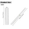 ZSRVAJ 4 Pcs Foldable Ruler, Ruler 30cm Folding, Folding Ruler,