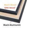 Weikani A4 OAK Wood Picture Frame,2 Pack-21X30cm Wood Photo Frame,Certificate