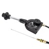 Oispyer Excavator Throttle Cable Controller Handle Manual Throttle Control Bendable