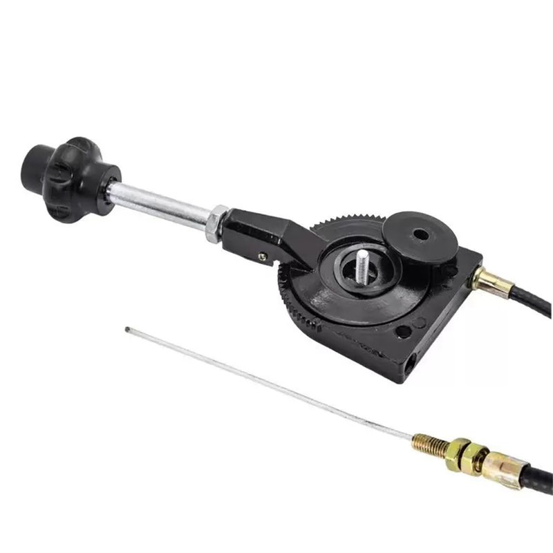Oispyer Excavator Throttle Cable Controller Handle Manual Throttle Control Bendable
