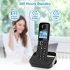 Hellobaby DECT 6.0 Cordless Phone with 2 Handsets, Reliable 1000