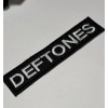 Unbranded Deftones Band Patch Iron/sew On High-quality Embroidery 90s Metal
