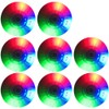 8 Pcs Inline Skate Wheels with 16 Bearings LED Light
