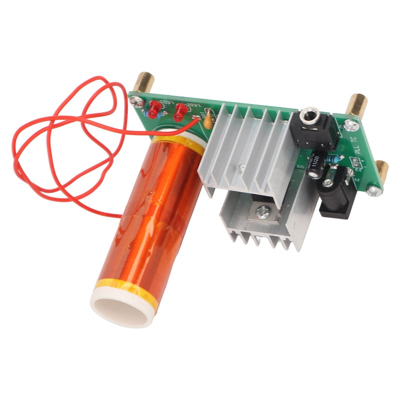 Experiment Electronic DIY Coil Scientific Kit Ion Wreath Music Playback
