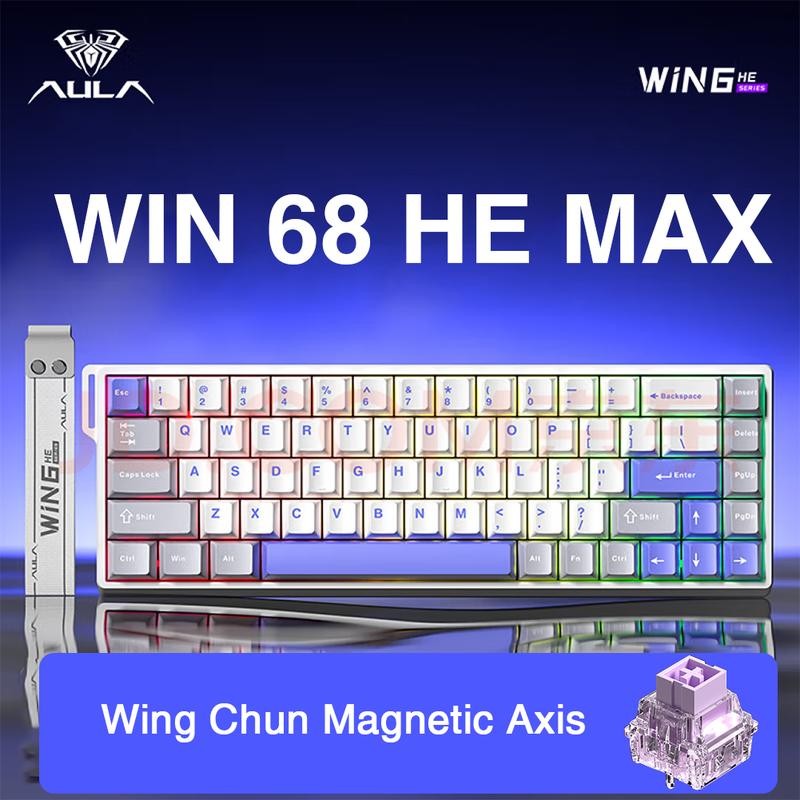 [New]Aula WIN68/WIN60 HE Magnetic Keyboard with Adjustable Actuation, Hall Effect