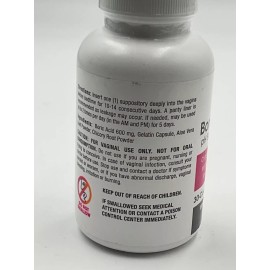 vH essentials Boric Acid Plus Prebiotic Vaginal Suppositories 30 Count 600 mg Expires 11/2024