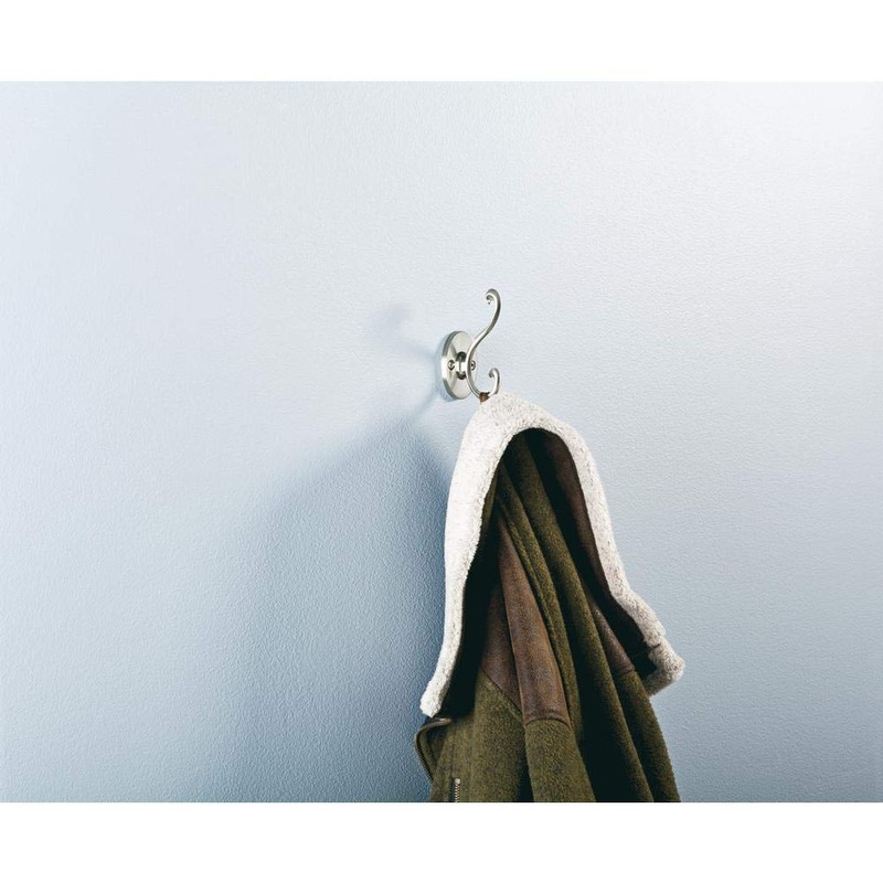 Liberty Hardware 3-13/16 in. Scroll Hook in Satin Nickel