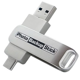 Photo Backup Stick for Android (128GB) - Back Up Photos and Videos from Android Phones & Tablets
