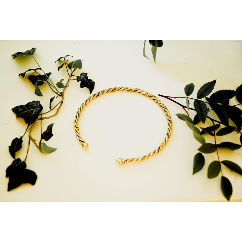 Windalf Viking Women's Choker ARTINA 13.5 cm Torques Necklace Handmade