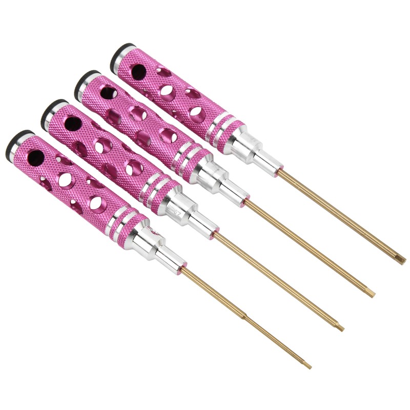 4Pcs Hex Driver Wrench Set 1.5mm 2.0mm 2.5mm 3.0mm RC