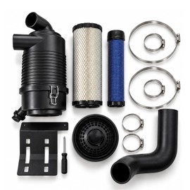 Heavy Duty Canister Air Filter Upgrade Kit Compatible with Kawasaki FR651V FR691V FR730V Engines, Replacement for 11013-0752, 11013-7047, 11029-0031