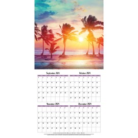 TURNER PHOTOGRAPHIC Beaches Photo Mini Wall Calendar (25998950038)