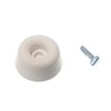 ONESTOPDIY.COM Toilet Seat Furniture Rubber Buffer Pads White 7/8 Inch 22mm (Pack of 4)