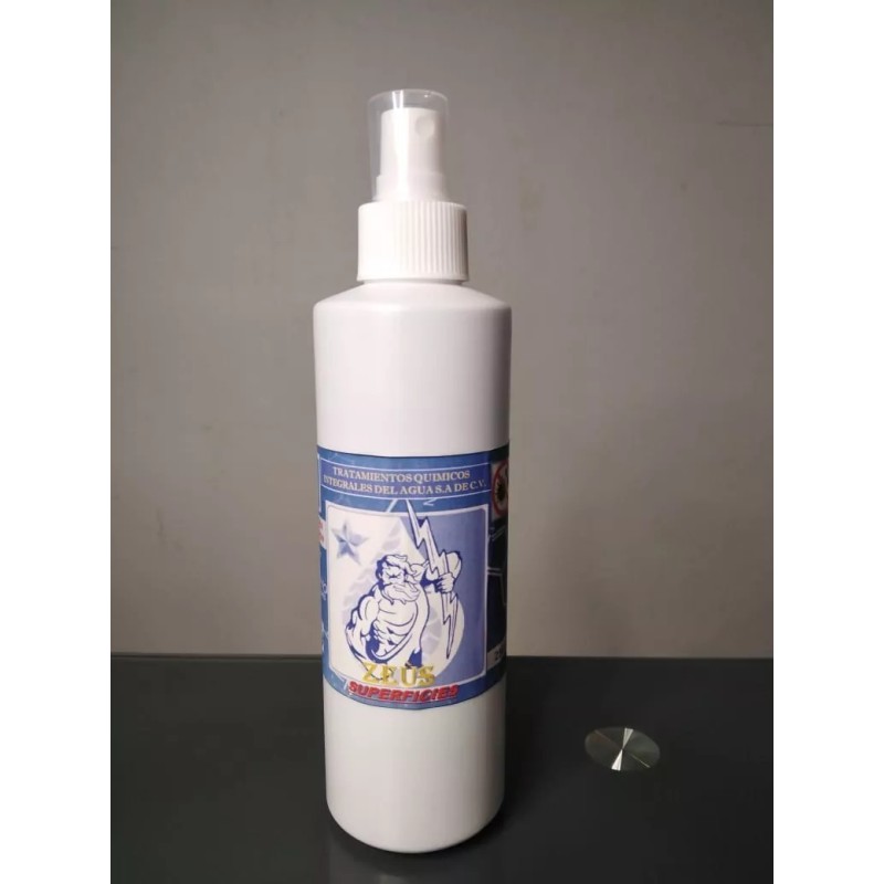 Zeus 4 Piezas De Sanitizante Zeus Antibacterial Para Superficies