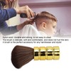 Barber Neck Duster Brush Soft Gentle Electroplating Process Professional Neck
