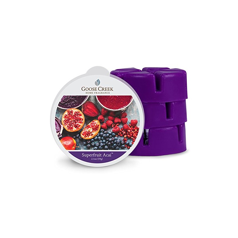 Goose Creek Wax Melt Pack Super Fruit Acai, Purple, 8