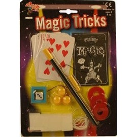 A to Z Magic Tricks for Kids Pocket Money Toys Become a Great Magician 3 Different Available Choose Your Set (Magic Tricks Set 1)