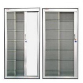 Automatic Retractable Screen Door for Entrance - Soft-Close Damper, Easy Installation Assembly Premium 1200x2300