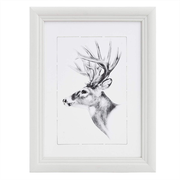 Woltu Picture Frame Artos Style Wood Frame, Photo Gallery Glass
