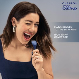 Clairol Root Touch-Up by Nice'n Easy Permanent Hair Dye, 6A Light Ash Brown Hair Color, Pack of 2
