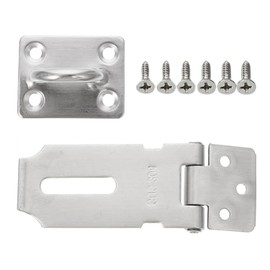 Roczential Padlock Clasp Padlock Door Hardware Door Latch Door Latch Drawer Lock Slide Latch Door Fastener Door Lock Lock Lock 304 Stainless Steel