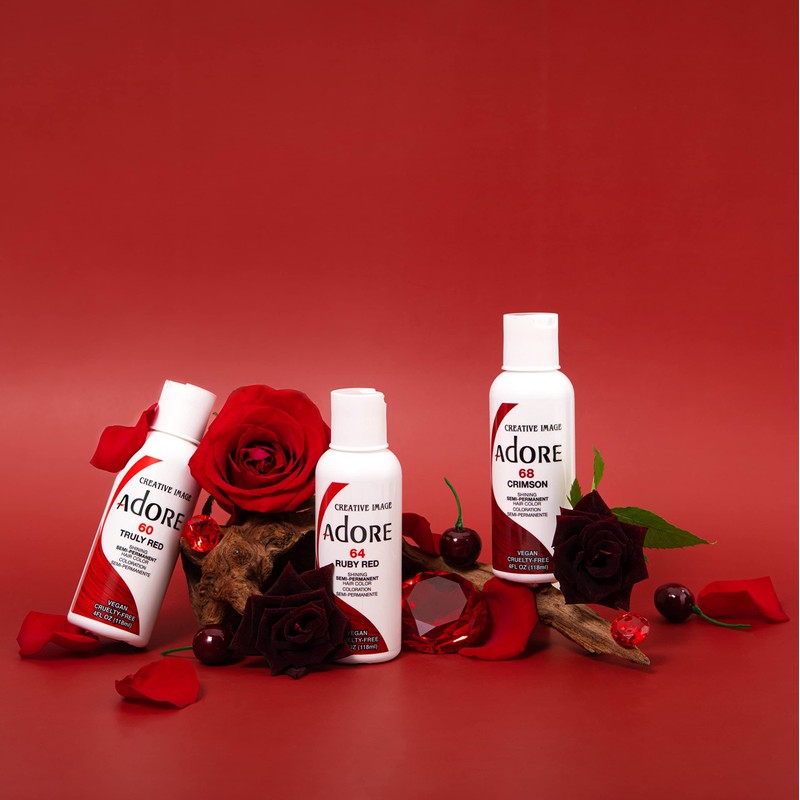 Creative Image Adore Semi-Permanent Hair Colour (83 Fiesta Fuchsia) by