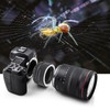 DGEOSR Alloy Black Auto Focusing Macro Extension Tube Adapter Ring