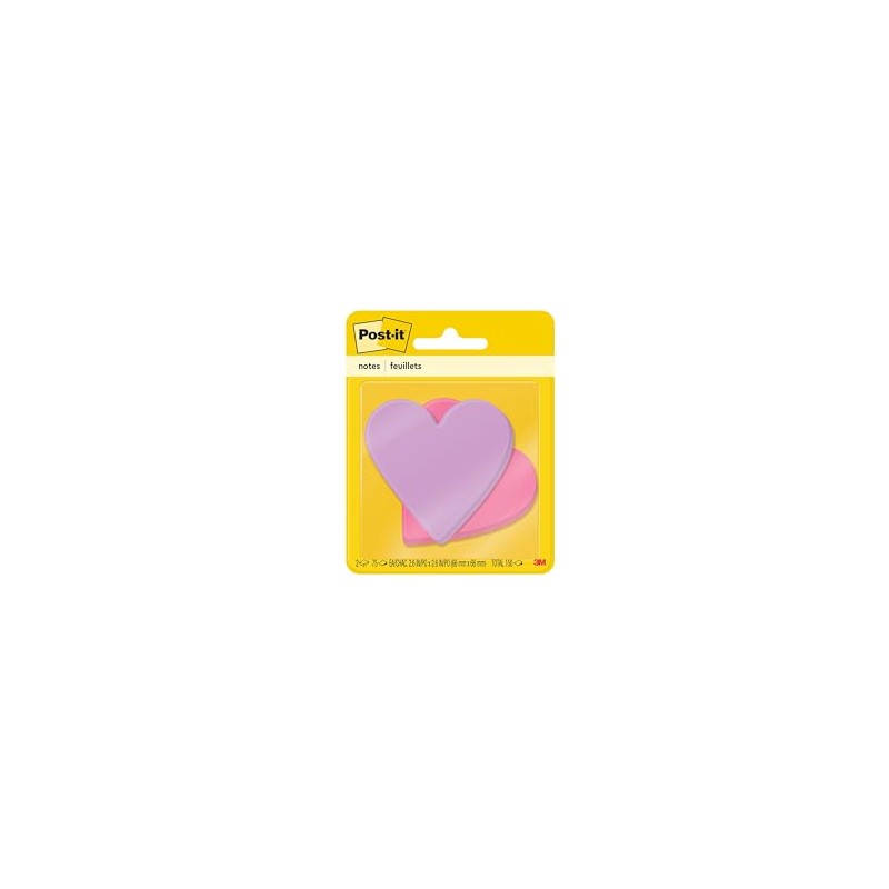 Post-it -T-HRT Notas Corazón de Hojas