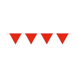 Tsukushi Rope Triangle Sign Red Plain 699-R