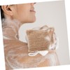 Vaguelly Bath Loofah Sponge for Shower Exfoliating Body Scrubber Natural
