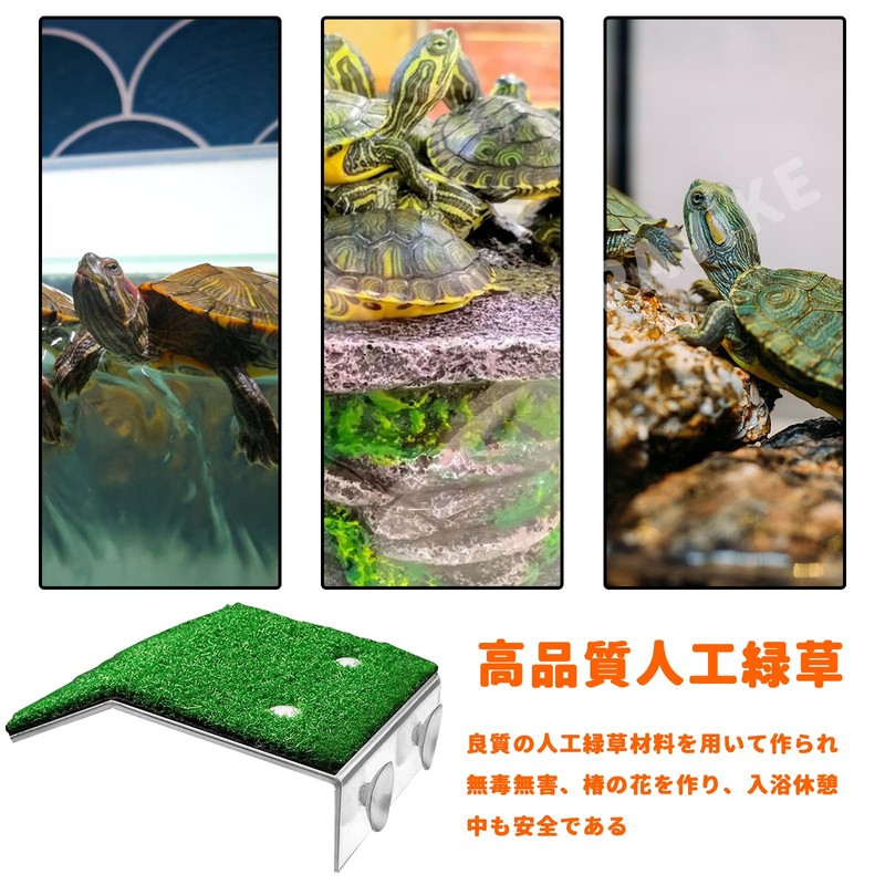 PAVIKE Turtle Floating Island (M) Turtle Terrace for Turtles Land