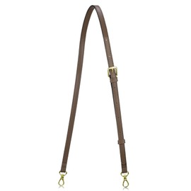 Allzedream Leather Shoulder Bag Adjustable Strap for Changing Women's Shoulder Bags, coffee, Durable, stable