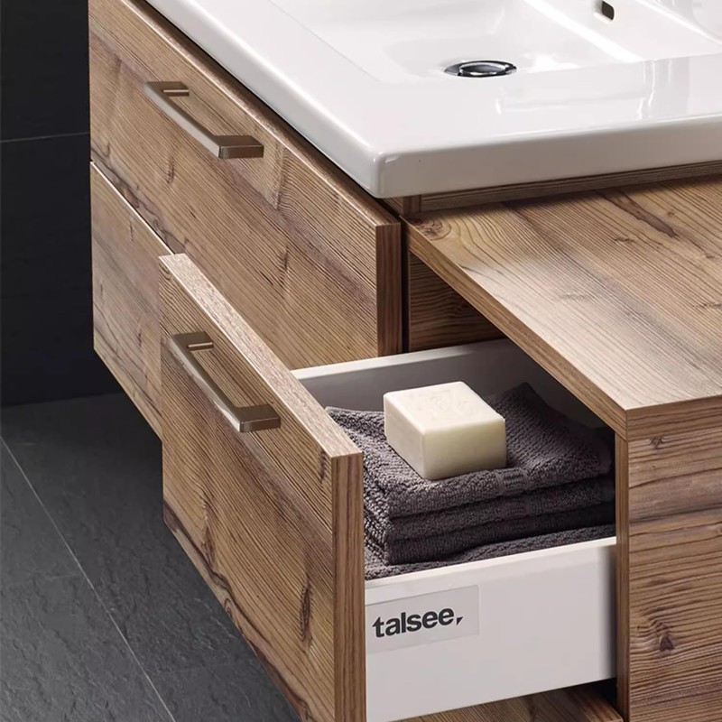 Redunest Cabinet Pulls Brushed Nickel Cabinet Handles Square Drawer Pulls,