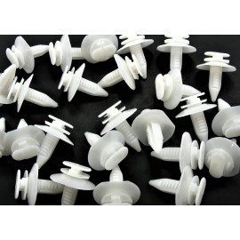 SFS GM Truck Trim & Door Panel Clips- Fits 6.3mm Hole- 21mm Stem- 20 clips- #116