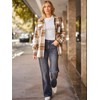 AUTOMET Womens Fall Outfits Fashion Clothes Shackets Flannel Plaid Button