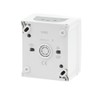 Surface-Mounted Switch Illuminated Wet Room IP54 with Transparent Dome Model