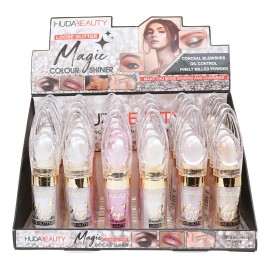 Polvo De Hadas Iluminador Polvo Glitter 6tonos 24pzs Mayoreo 6 Tonos