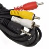 Unbranded 3RCA Male to 3.5mm Male Cable 3ft Adapter Audio