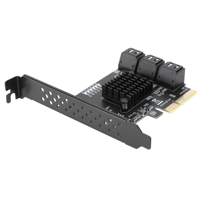 Expansion Card PCIE to 6Port SATA3.0 Hard Disk 6G PCIE3.0