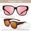 AVDLAB Indoor Fluorescent-41 Pink & Outdoor Fluorescent-60 Brown Tinted Fit