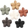 Sisiaipu Pinzas para El Cabello con Forma de Flor, 6