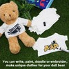 Litherr S Sublimation Stuffed Bear Tshirt Fit 14-18 Inch Plush