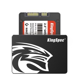 KingSpec 128GB 2.5 SSD SATA III Internal - 550MB/s Read, 520MB/s Write with 3D NAND Flash, for Laptop & Desktop PC Upgrade