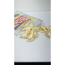 Bath Bunnies. 15 Lotus Scented, Rabbit Shaped Bath Pearls. Ideal Stocking Filler, Advent Calendar Filler. Rabbit Themed Gift. Quirky Gift. Easter Gift.