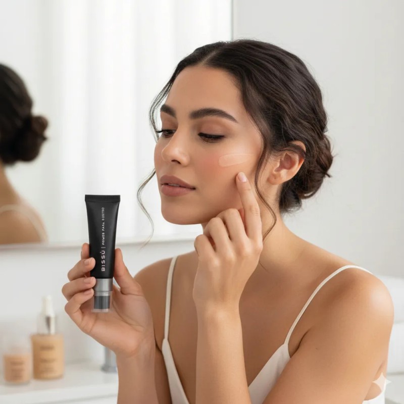Primer Rostro Bissú Pre Base Maquillaje 27.5ml Mate Hidratante Sin