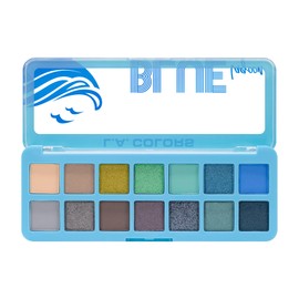 L.A. COLORS Coastal Chill Eyeshadow, Blue Lagoon CES439