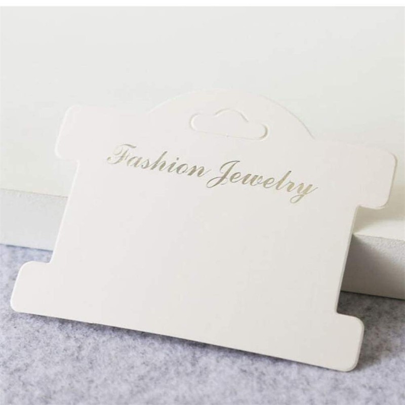 Jewelry Card Jewelry Display Hanging Card Hang Tag Necklace Display
